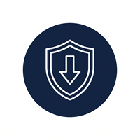 Cortisol regulation icon — hormonal balance and stress reduction