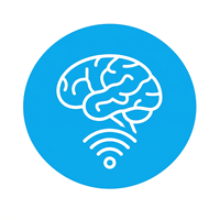 Leptin sensitivity icon — brain signal restoration